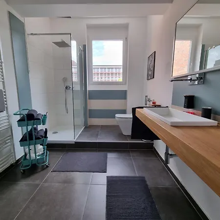 Lejlighed Schoenes Modernes Loft In Essen, Schaltzentrale *